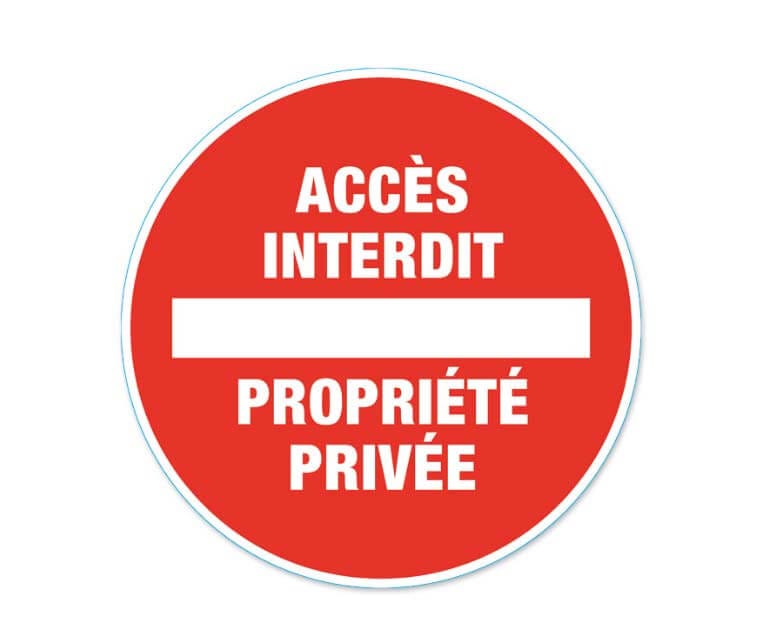 Signalétique de sécurité