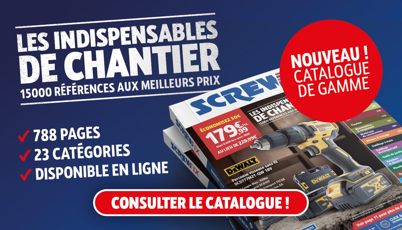 Nouveau catalogue de gamme
