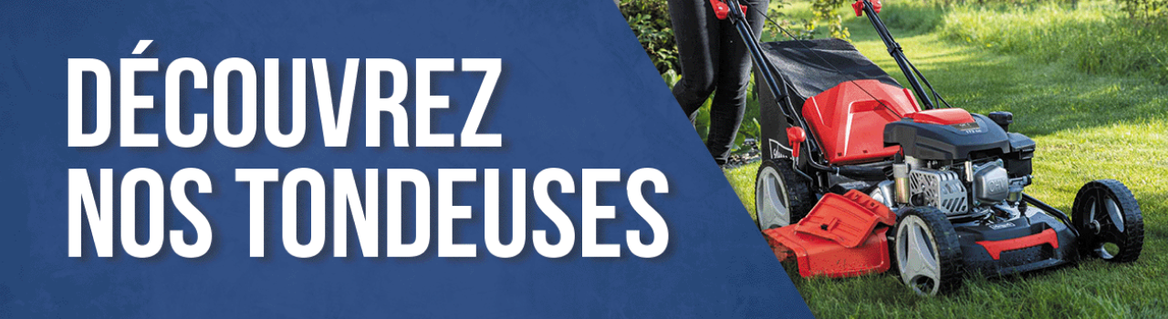 Decouvres nos tondeuses Scheppach