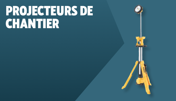 PROJECTEURS DE CHANTIER