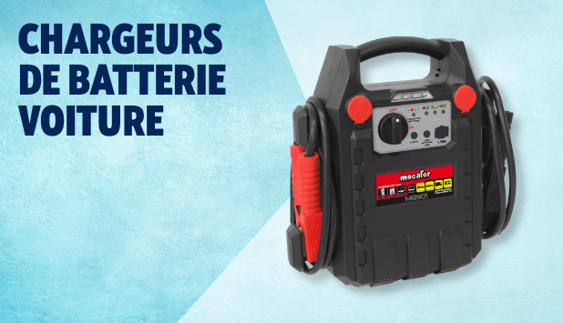 Chargeurs de batterie voiture.